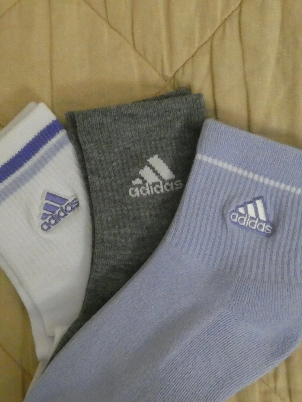 3 pack High Quarter ClimaCool Adidas Women’s Socks Size 5-10 NWT